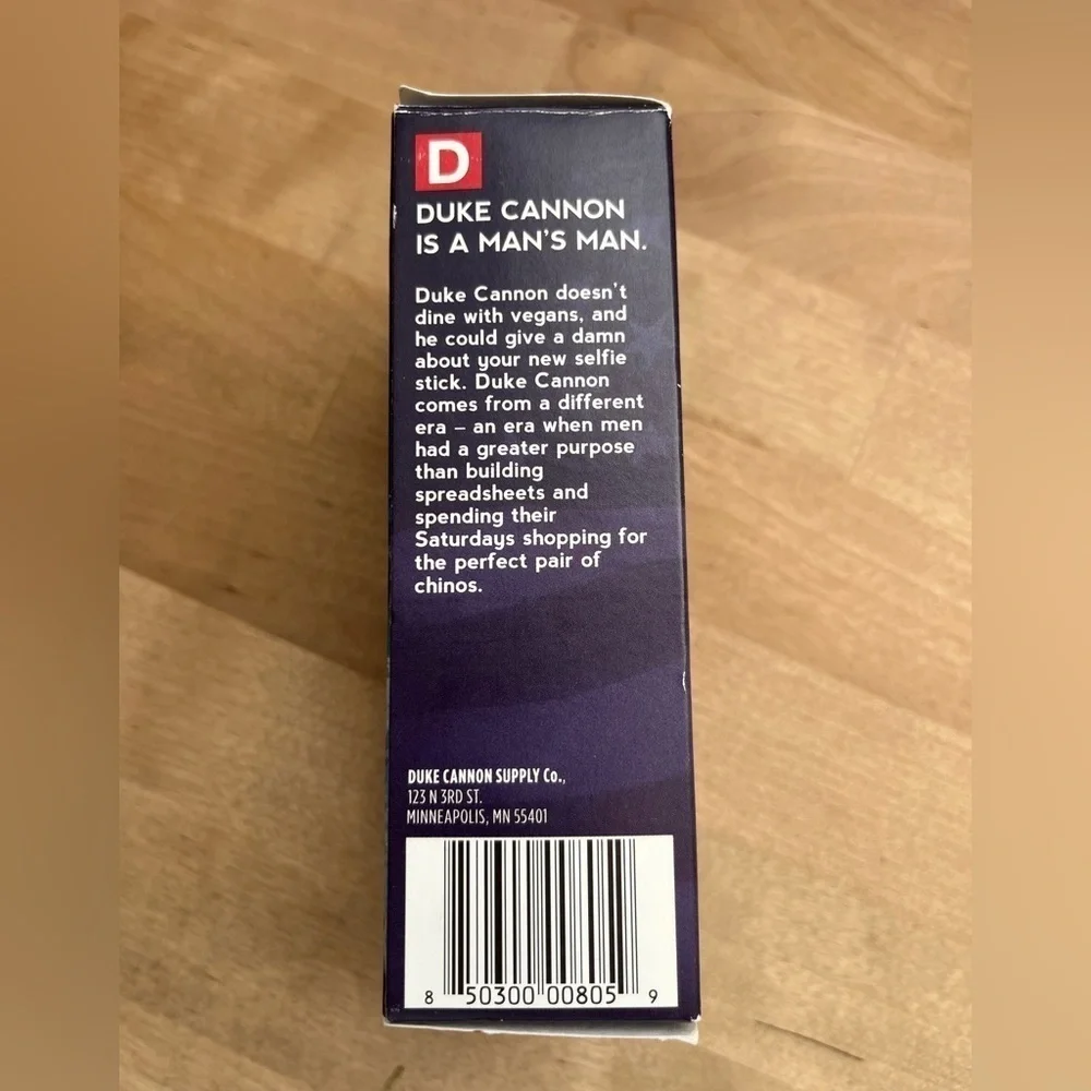 🧼⚓️ New Duke Cannon Supply Co. 10oz Big Ass Brick Of Soap- Naval Supremacy